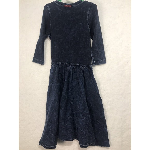 Hard Tail Forever Girls Blue A Line Dress Size L 14 - Picture 4 of 8